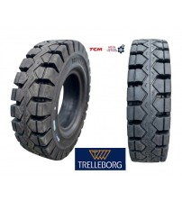 Lốp đặc 700-12 Trelleborg XP800, sản xuất tại Sri Lanka, dùng cho xe nâng 2.5 tấn đến 5 tấn 